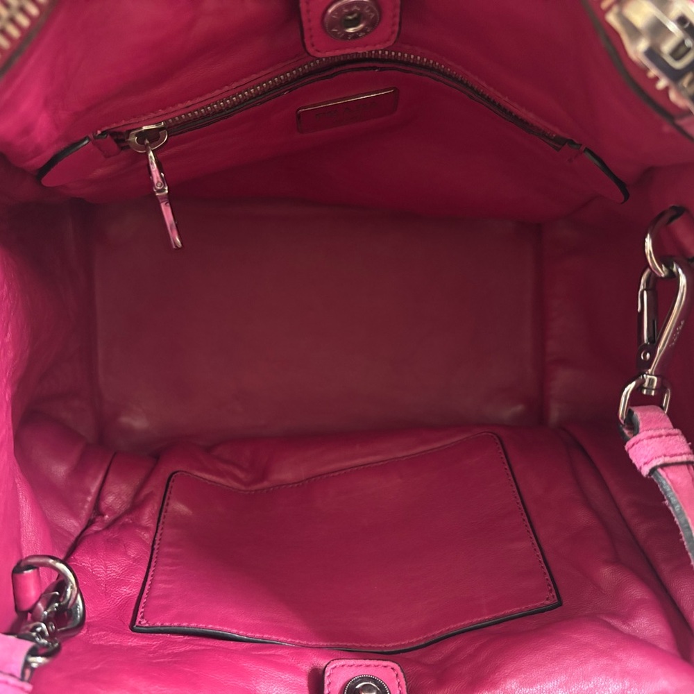 🆕 Prada Milano two way Suede Tote Bag👜 - Picture 10 of 12